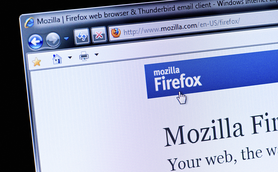 how to email a web page in firefox