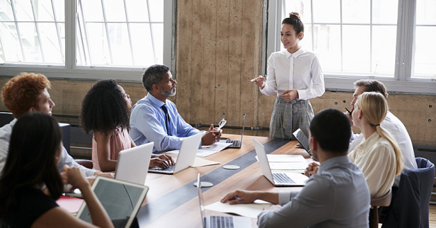 Professionals collaborating in a meeting room: cyberattack framework