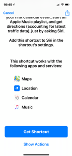 Siri Atajo en iOS12