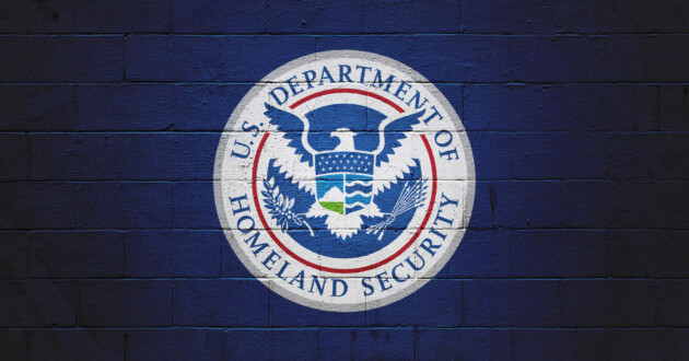 The official logo of the US Department of Homeland Security